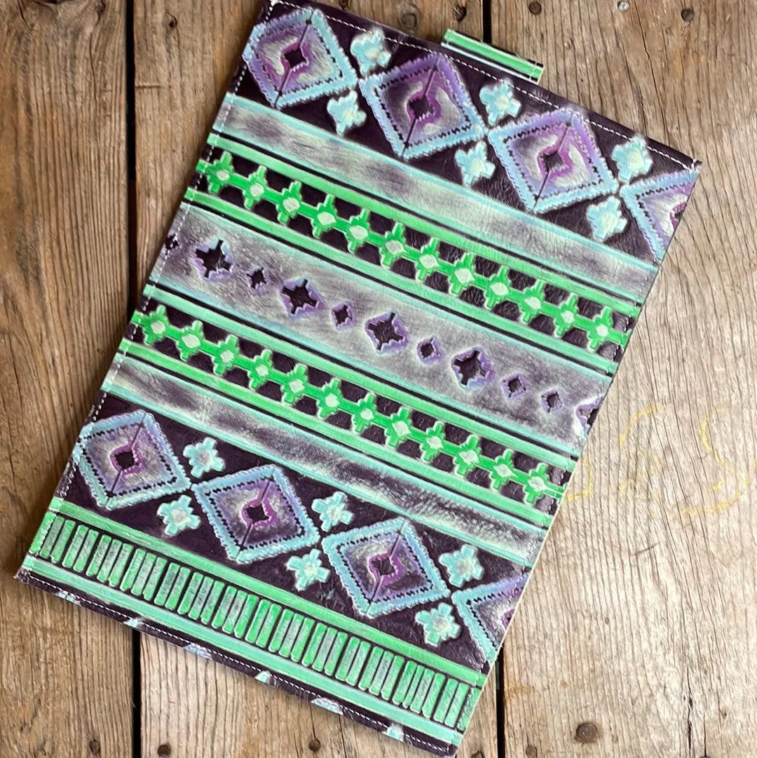 18'' Laptop Sleeve - B&W Speckle w/ 90's Party