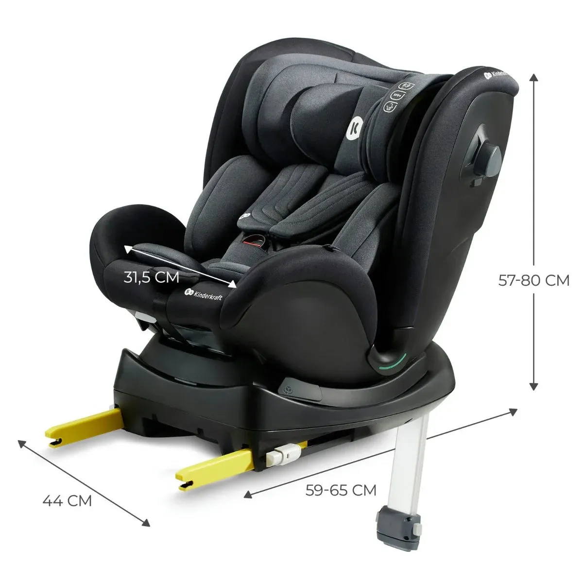 [2-Year Warranty] KinderKraft Car Seat  Xrider - 2 Color