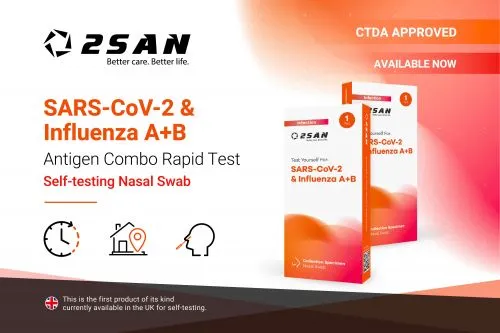 2San covid-19 & Flu Test (Nasal Swab)