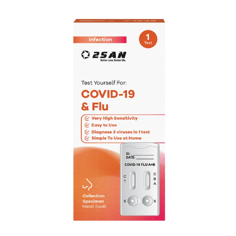 2San covid-19 & Flu Test (Nasal Swab)