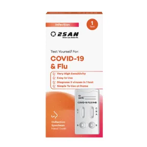 2San covid-19 & Flu Test (Nasal Swab)