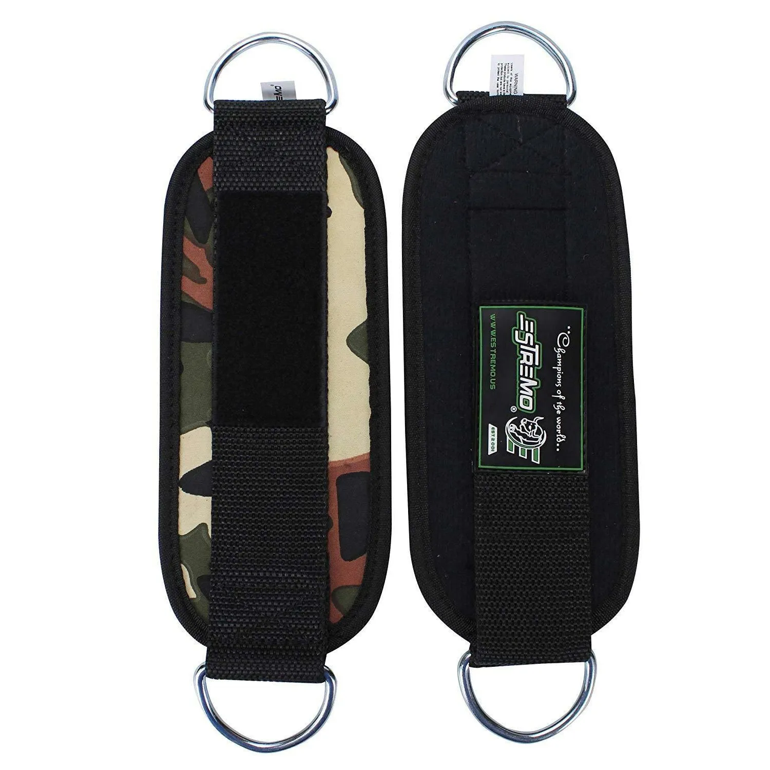 Ankle Straps for Cable Machine - Camouflage