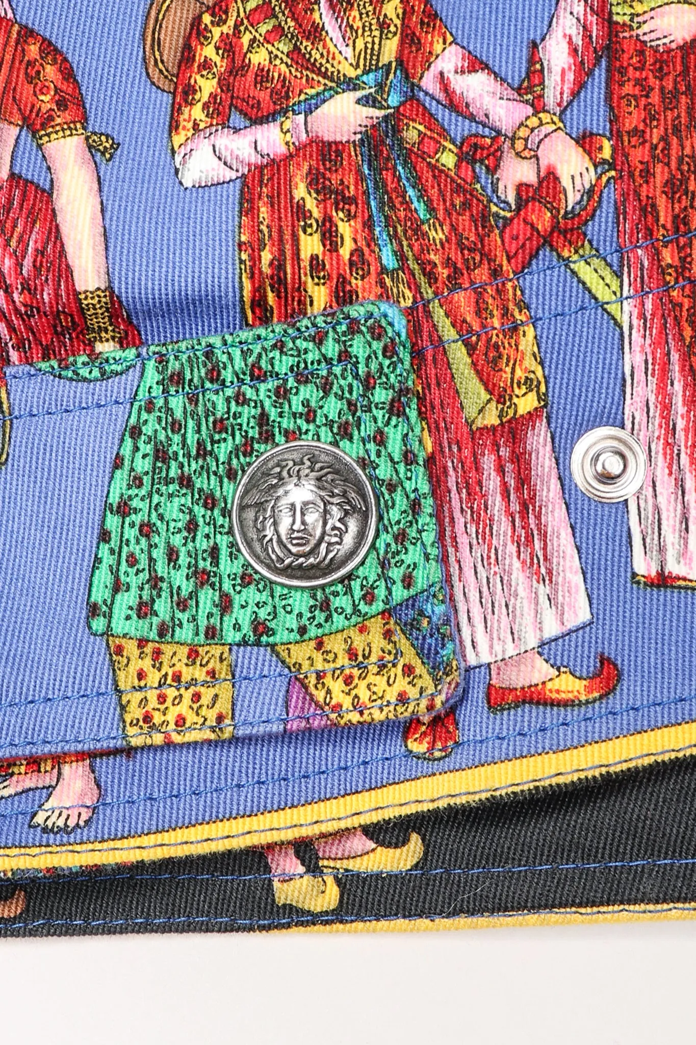 Asiana Print Harrington Jacket