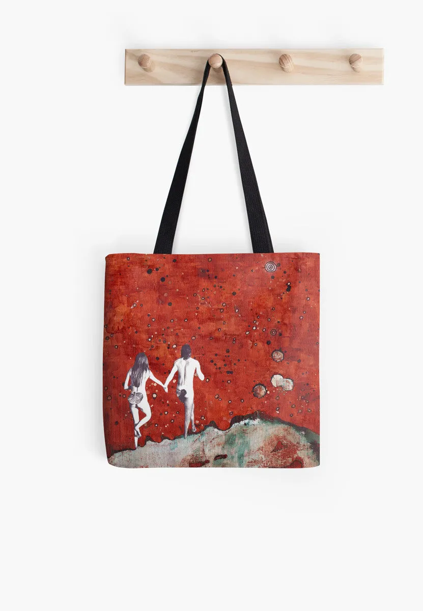 'at sunset' Tote Bag - Beach Bag