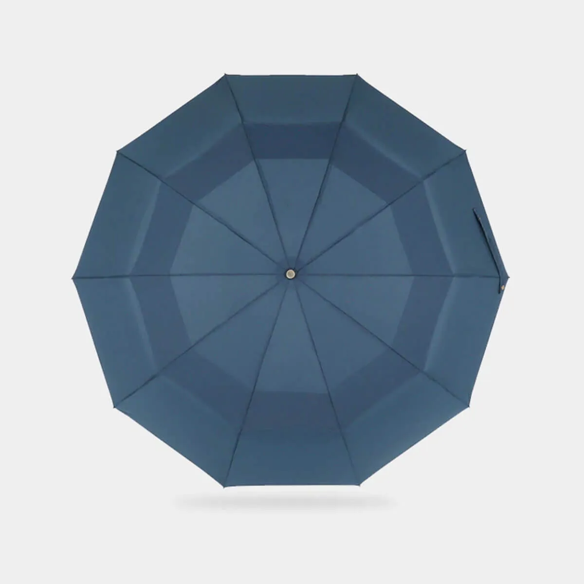 Automatic Folding Umbrella - Elegant Wooden Handle
