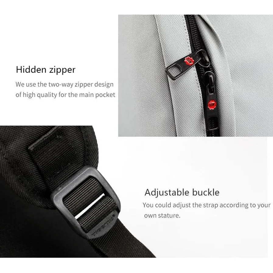 Backpack USB Charging & Anti-Theft <br> Polyester