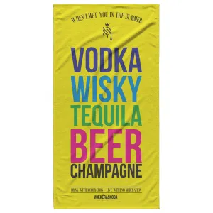 Beach Towel Drinks Vokker
