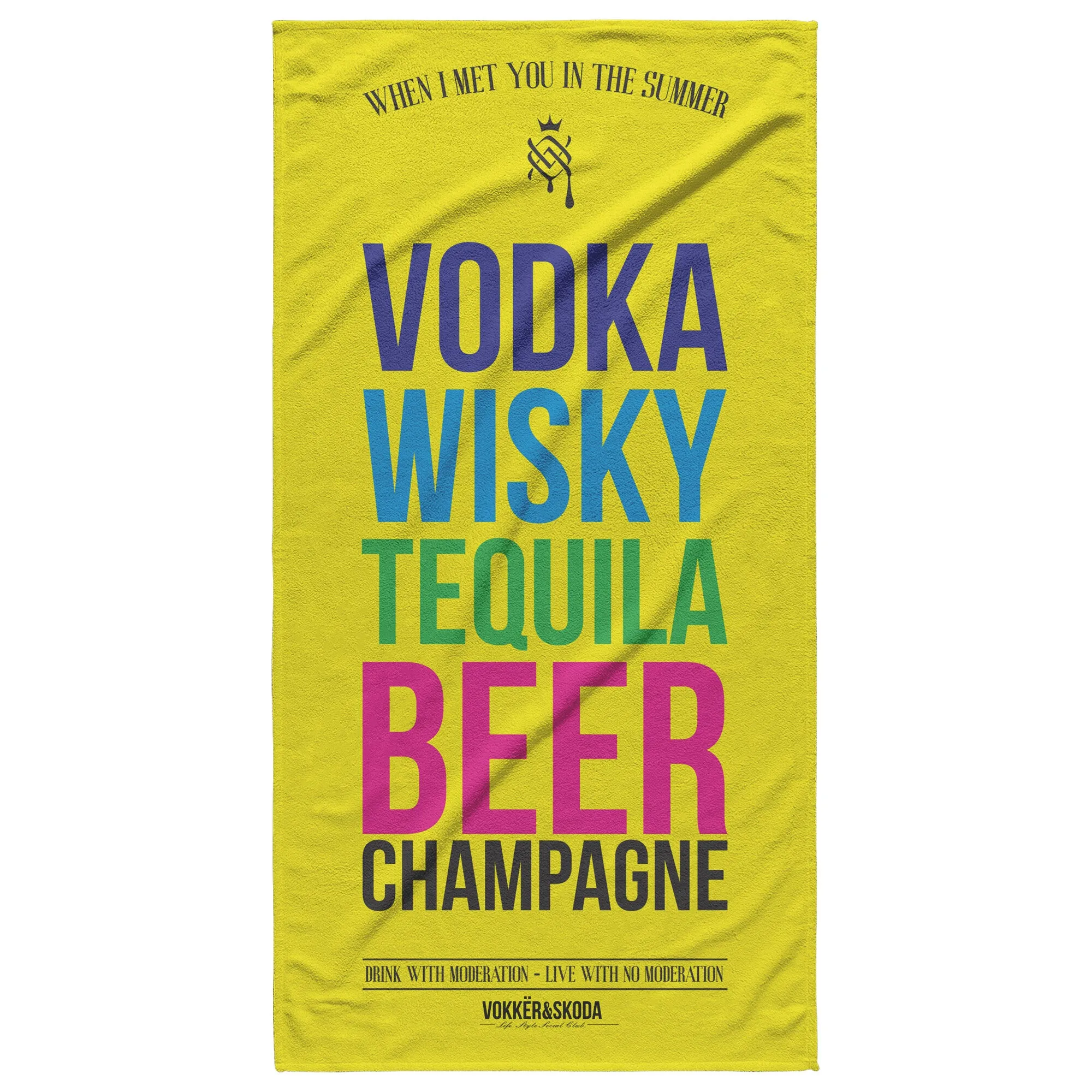 Beach Towel Drinks Vokker