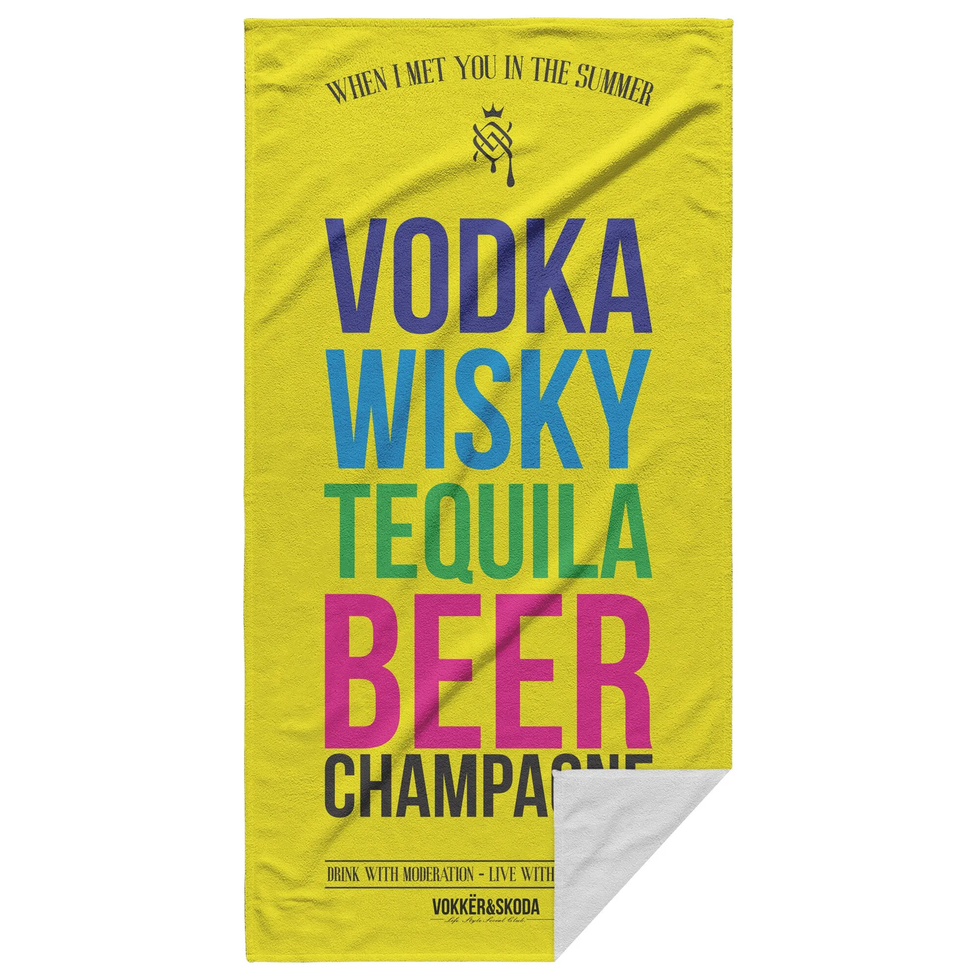 Beach Towel Drinks Vokker