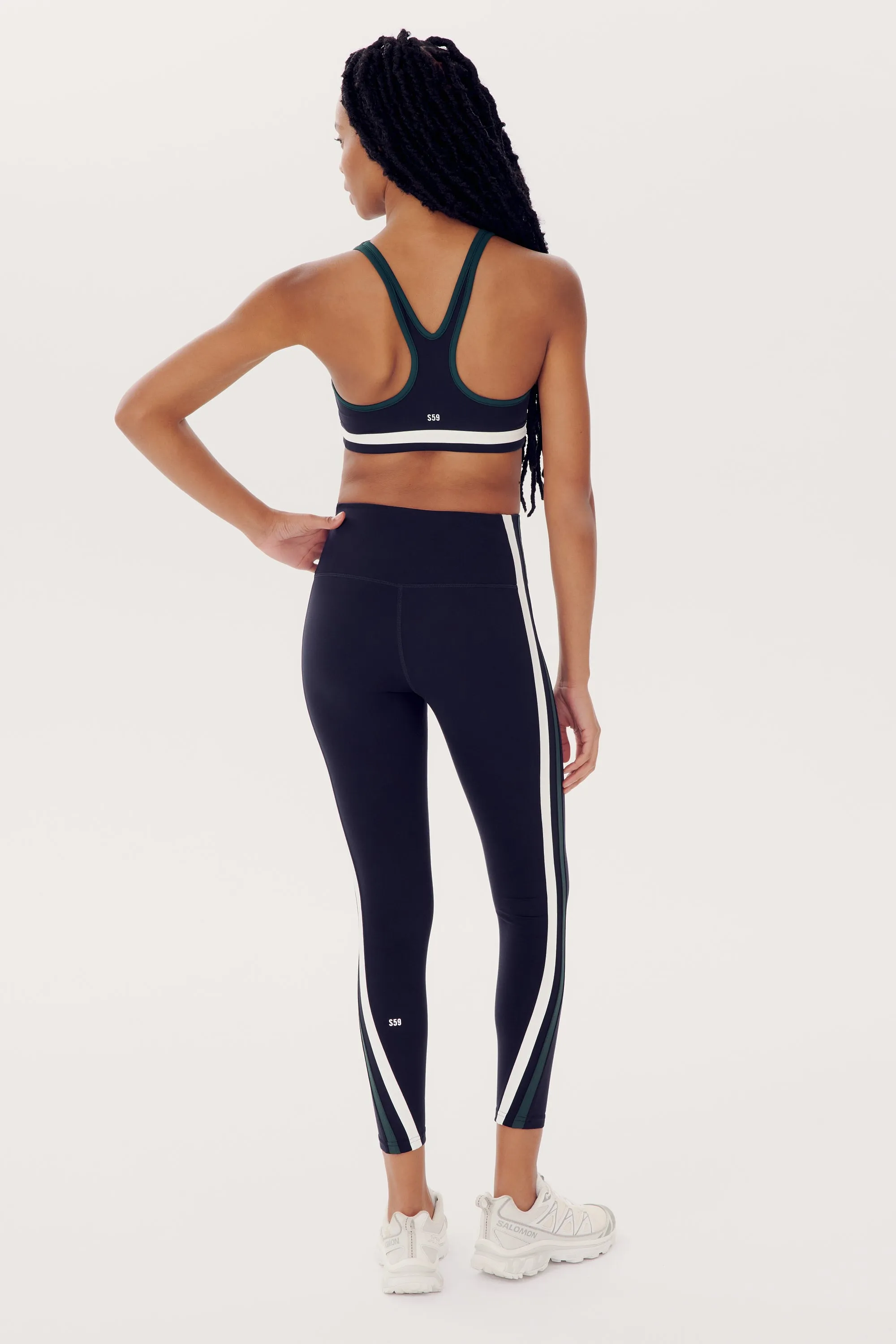 Bianca High Waist Rigor 7/8 - Indigo