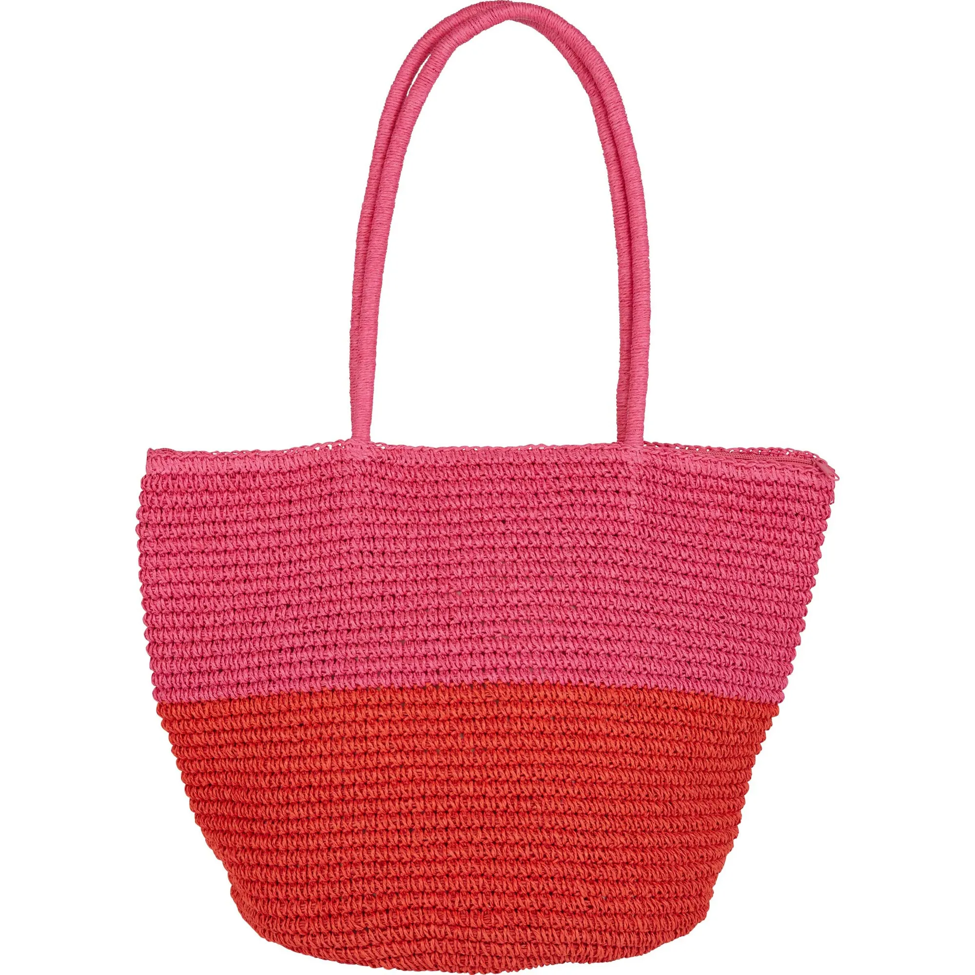 Billabong Women's Heart N' Soul Straw Tote Bag | Guava