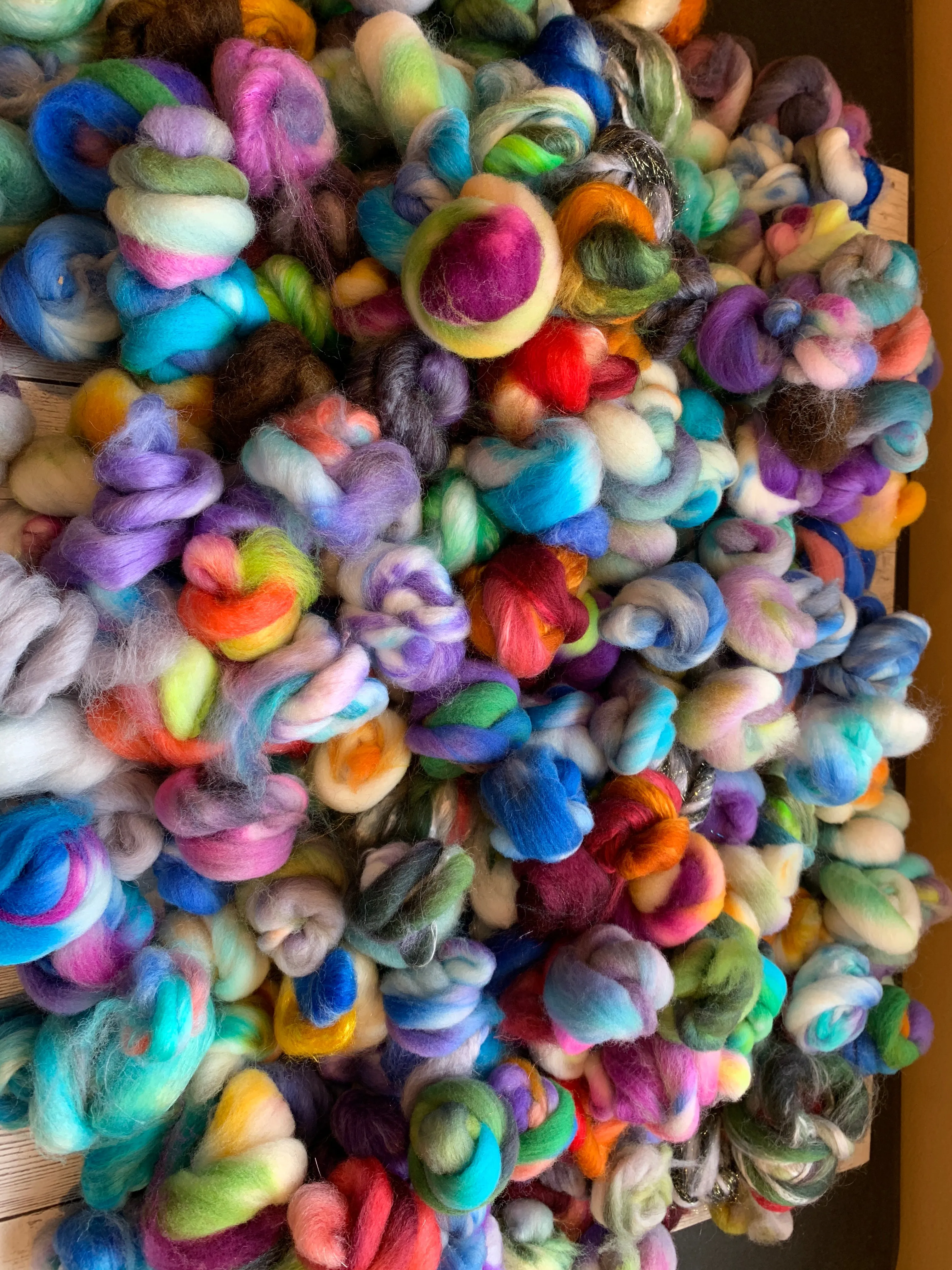 Bits and Bobs Handpaints - 1.5 oz - Spin Crazy Variegated Yarns Spontaneously