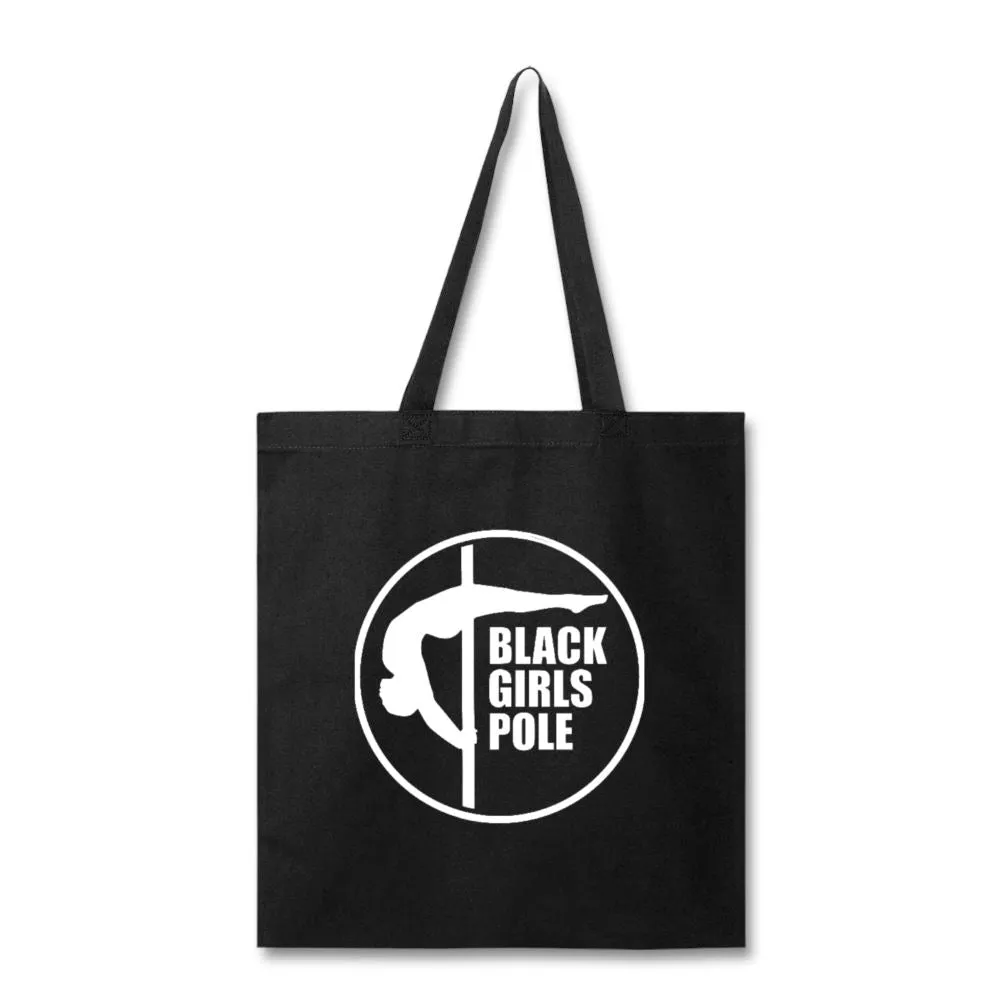 Black Girls Pole Tote