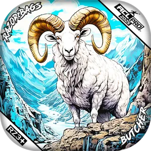 Butcher | Alaskan Dall Sheep | ACL PRO Razor Cornhole Bags