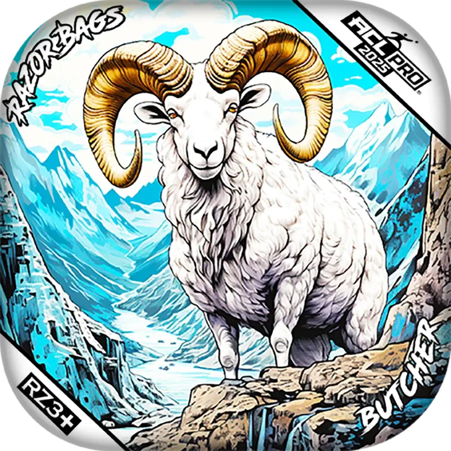 Butcher | Alaskan Dall Sheep | ACL PRO Razor Cornhole Bags