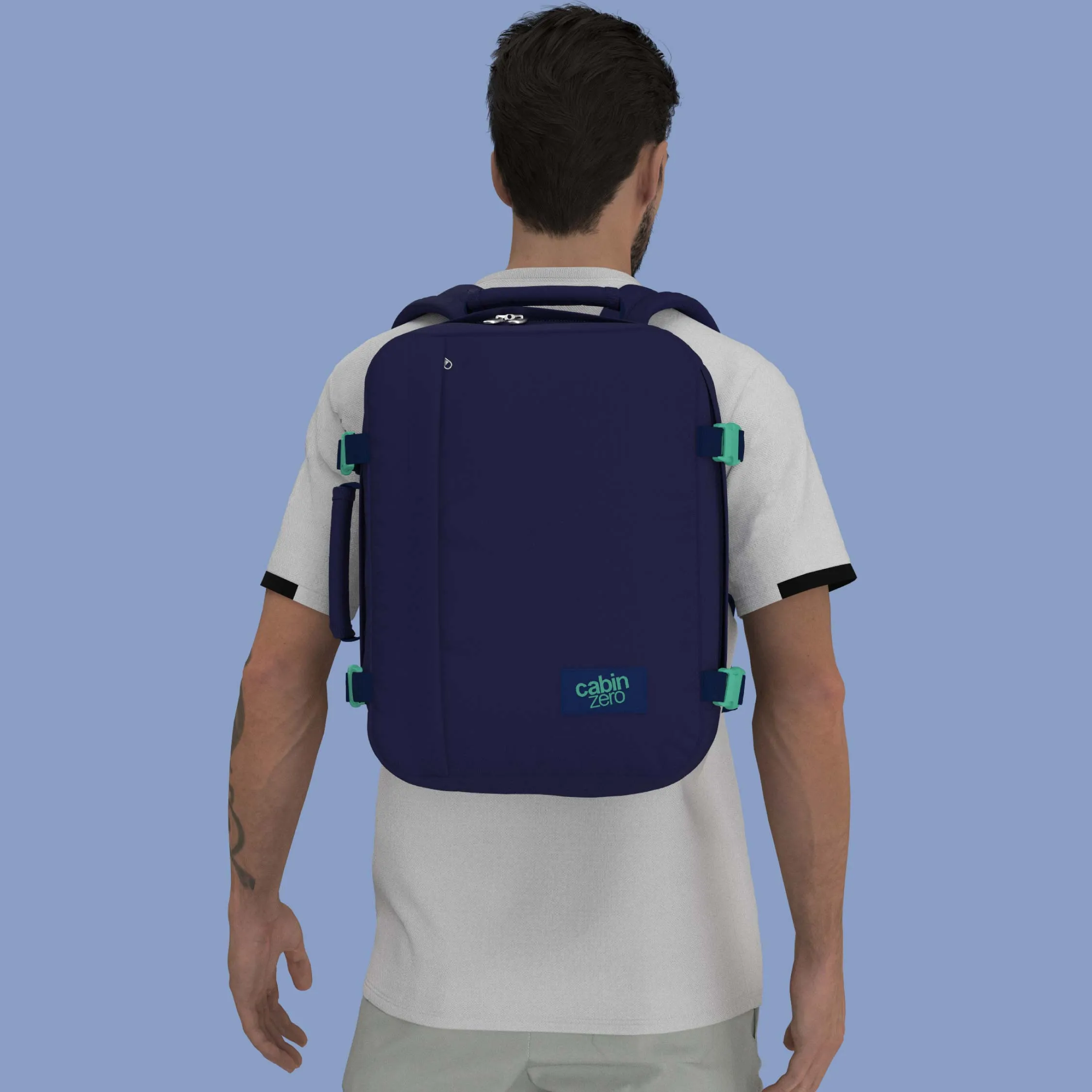 CabinZero Classic 28L (Deep Ocean)