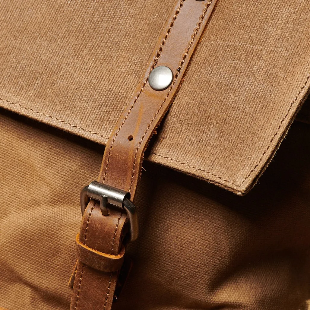 Canvas Messenger Bag, Tan Laptop Bag, Leather Briefcase, Womens Wax Canvas Messenger Bag, Travel Satchels