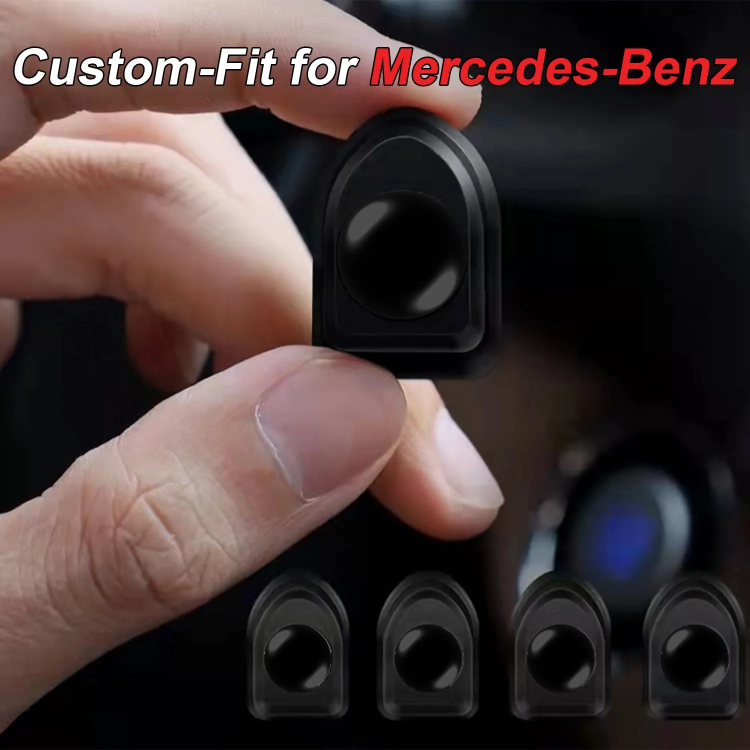 Car Mini Black Hook for Mask Car Hooks for Dashboard Backseat Car Hanger Organizer Storage Hooks for Keys Purse Earphone Charging Cable Adhesive Hooks Wall Hanging Hooks - Set of 4