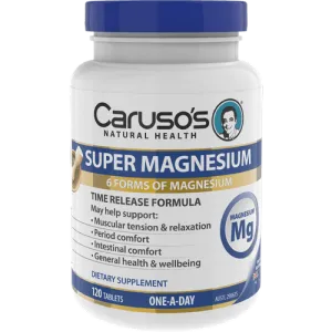 Caruso's Super Magnesium 120 Tablets - Nutritional Support