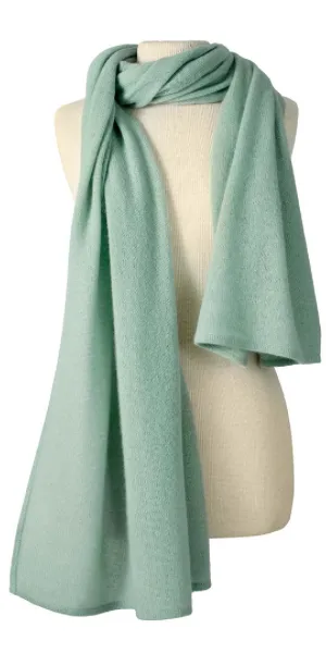 Cashmere Travel Wrap in Thyme