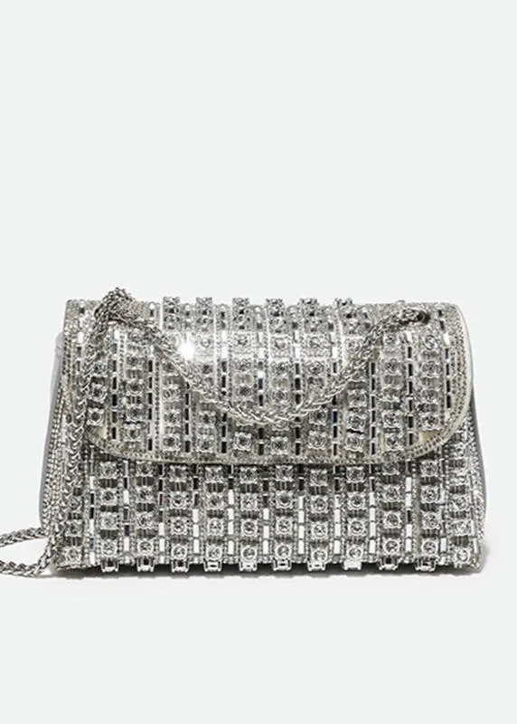 Celeste - Rhinestone Crystal Evening Clutch