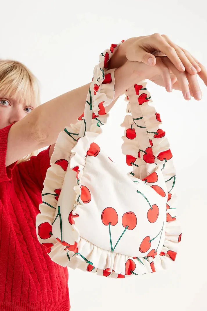 Cherry Print Shoulder Bag