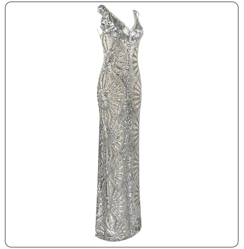 Chic Silver Sequins