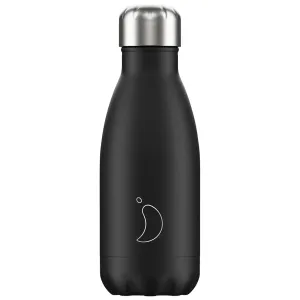 Chillys 260ml Bottle All Black