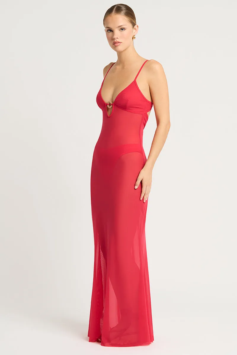 Cindy Ring Maxi Dress