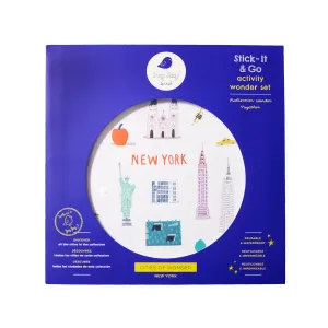 Cities of Wonder Stick It & Go Activity Set New York