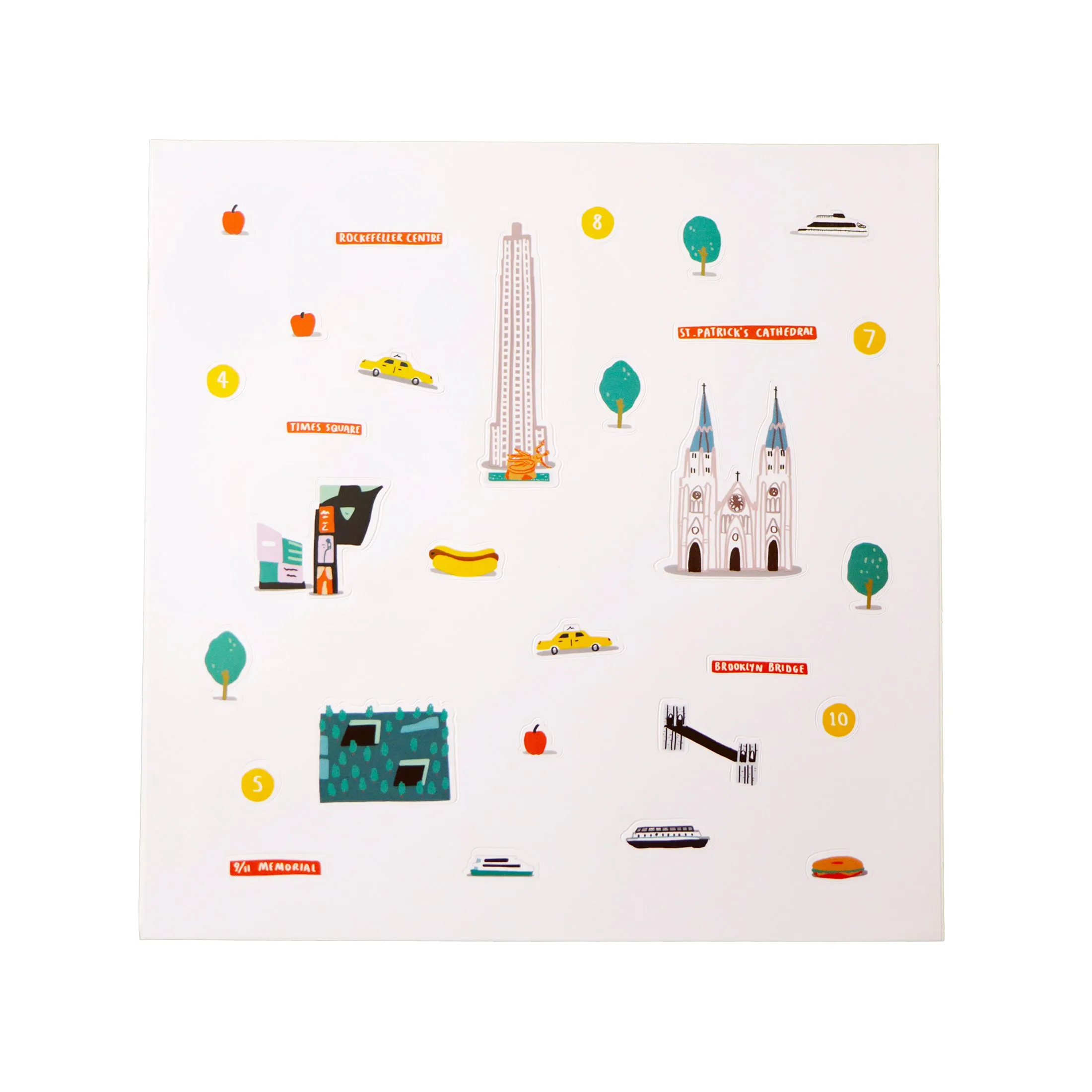 Cities of Wonder Stick It & Go Activity Set New York