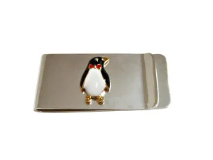 Colored Penguin Bird Money Clip