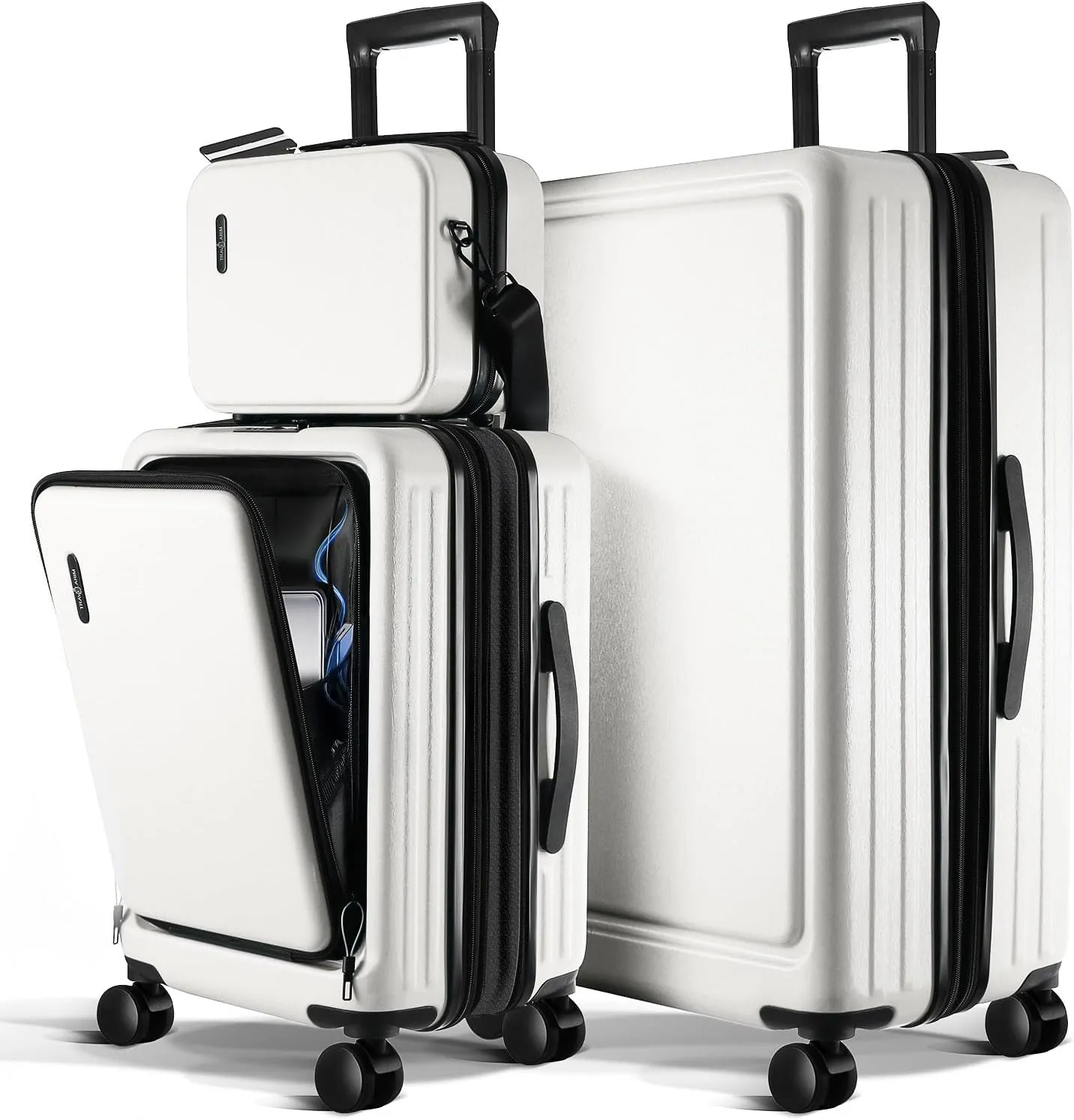 Compact Wheels Expandable Carry Inch Piece, 22 Luggage with and Luggage Hard Pink Suitcases Sets Expert assistance 2 Durable on Suitcase Spinner, Set, Inch 24 Suitcase, Shell Travel