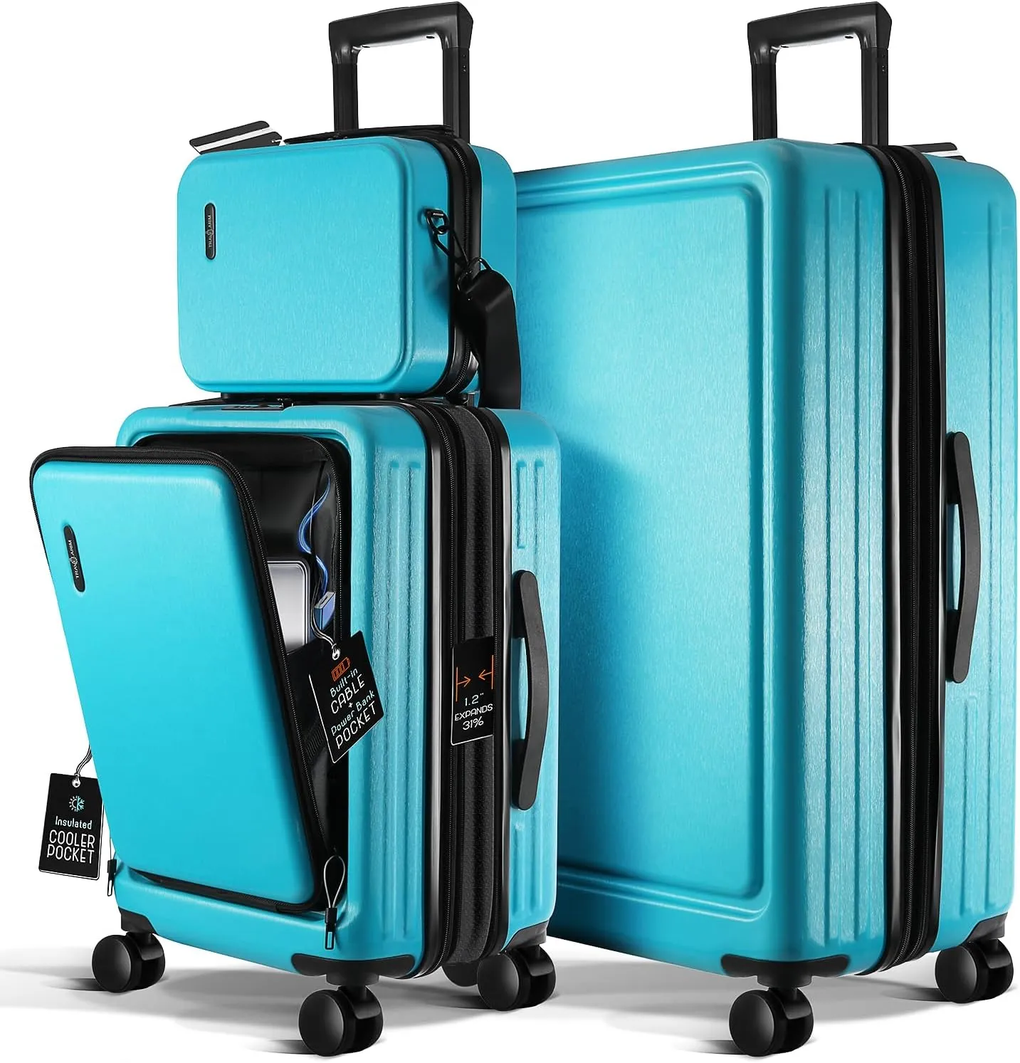 Compact Wheels Expandable Carry Inch Piece, 22 Luggage with and Luggage Hard Pink Suitcases Sets Expert assistance 2 Durable on Suitcase Spinner, Set, Inch 24 Suitcase, Shell Travel