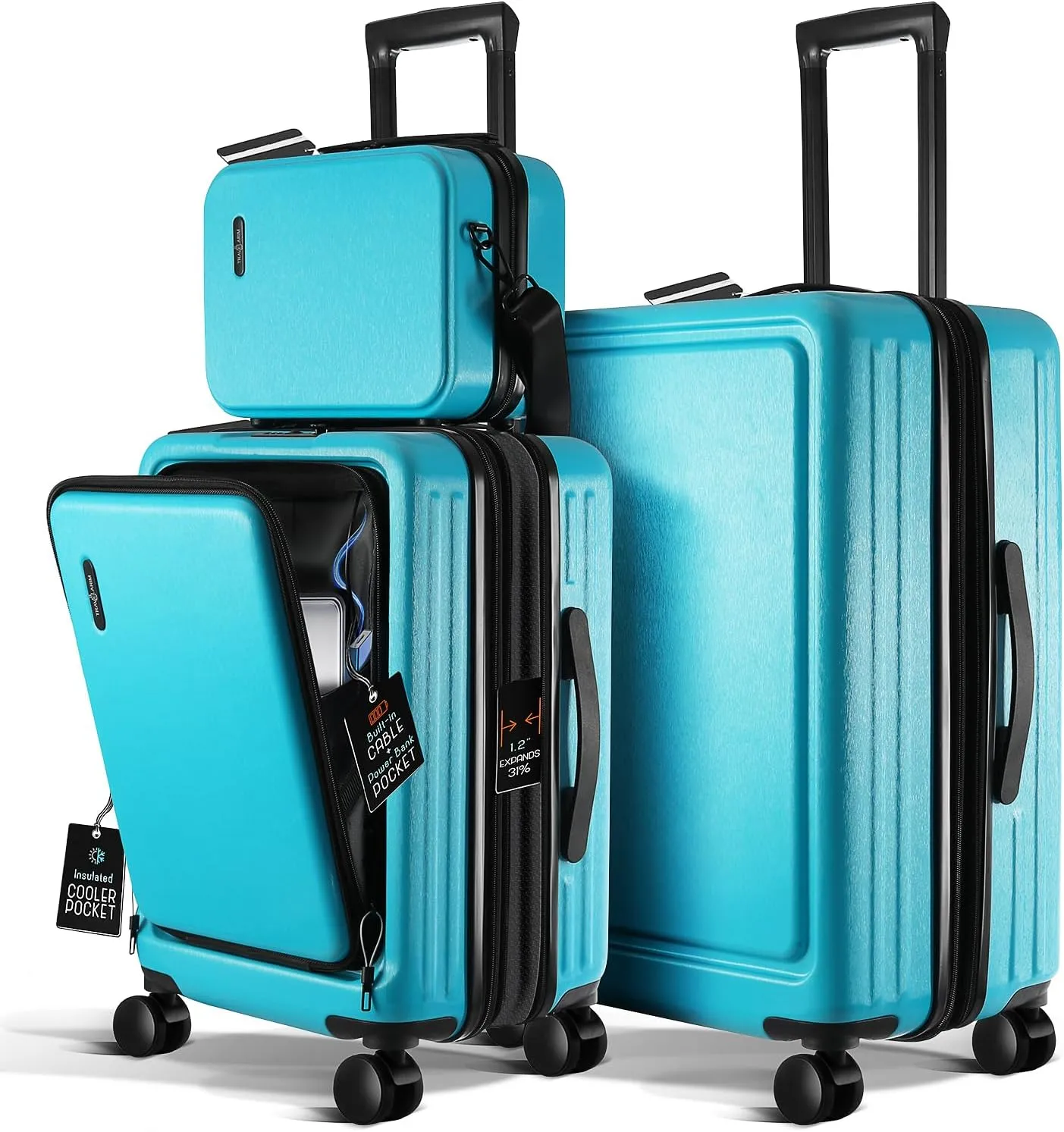 Compact Wheels Expandable Carry Inch Piece, 22 Luggage with and Luggage Hard Pink Suitcases Sets Expert assistance 2 Durable on Suitcase Spinner, Set, Inch 24 Suitcase, Shell Travel
