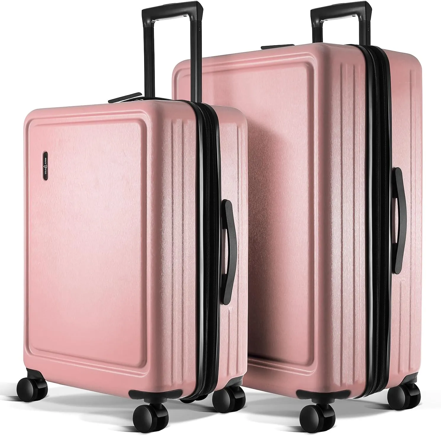 Compact Wheels Expandable Carry Inch Piece, 22 Luggage with and Luggage Hard Pink Suitcases Sets Expert assistance 2 Durable on Suitcase Spinner, Set, Inch 24 Suitcase, Shell Travel