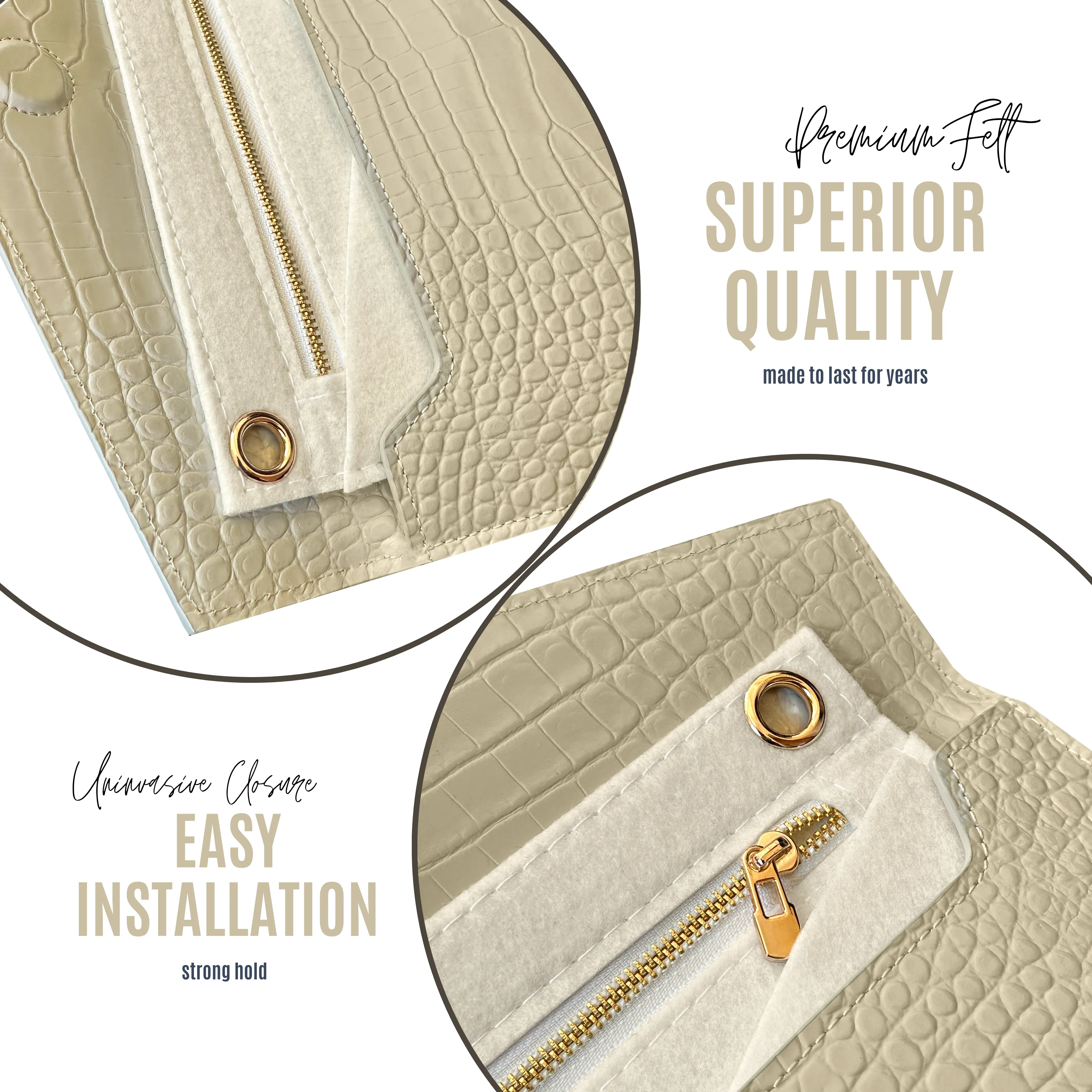 Conversion Kit for Conversion Kit for Uptown Clutch YSL | Accessory for YSL Swing | Yves Saint Laurent Strap | Designer Purse Insert | YSL Handbag Strap | Bag Insert Organizer | YSL Swing Strap | Luxury Bag Accessory | Bag Protector”