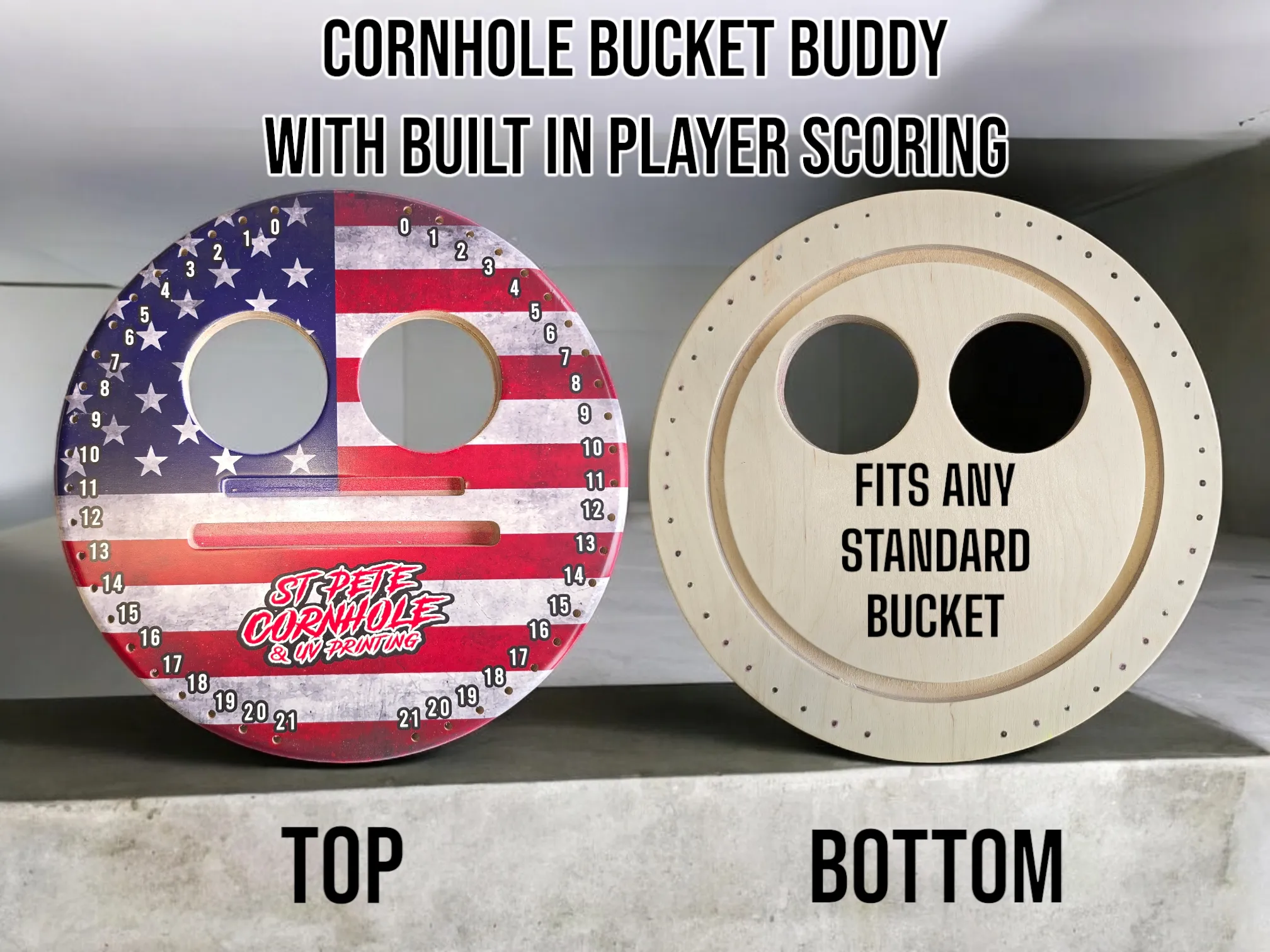 Cornhole Bucket Buddy