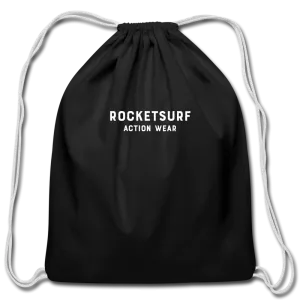 Cotton Drawstring Bag - RocketSurf Logo