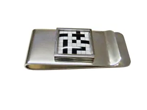 Crossword Puzzle Money Clip