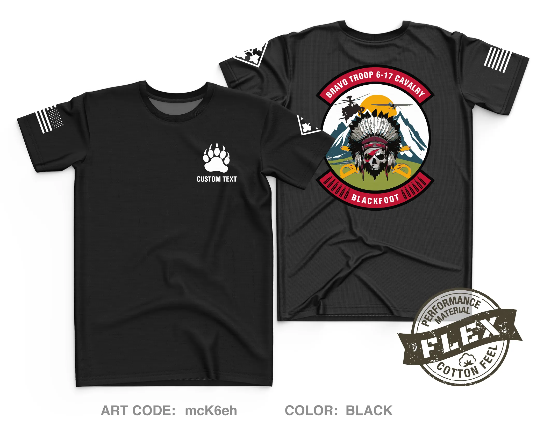 Custom B TRP 6-17ACS Core Men's SS Flex Performance Tee - mcK6eh