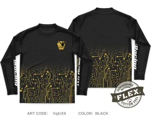 CUSTOM The Kohort Core Men's LS Flex Performance Tee - Vq5rXX