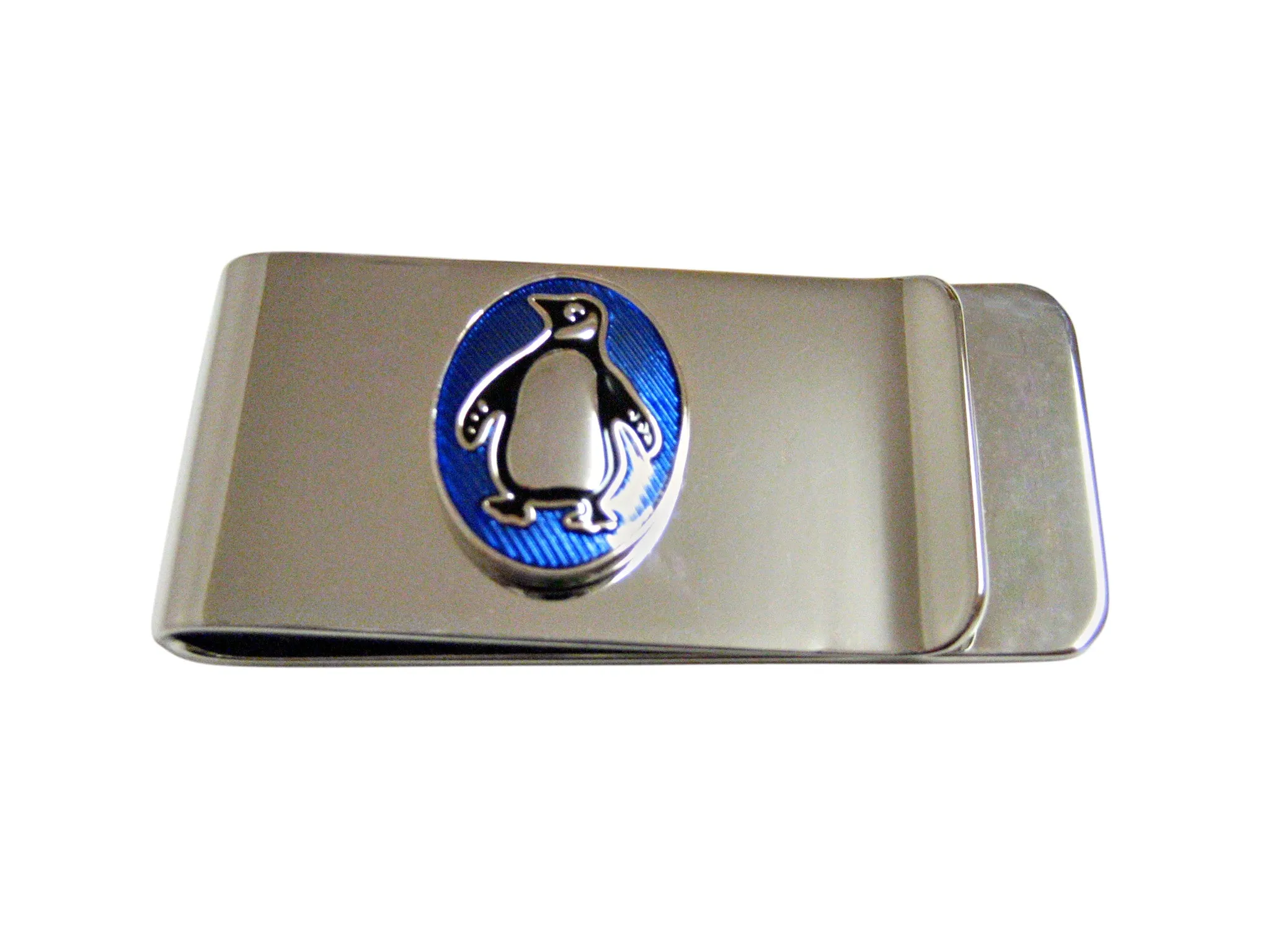Detailed Penguin Bird Money Clip