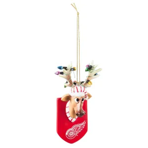 Detroit Red Wings, Resin Reindeer Orn,3ot4359rro
