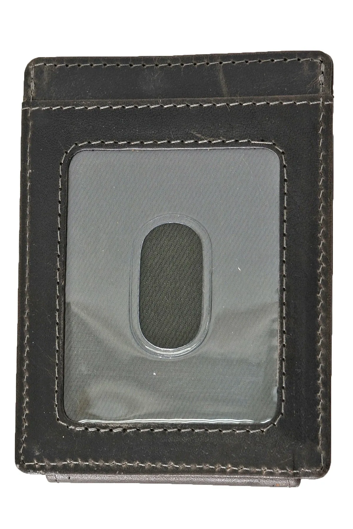 Duchamp London Charcoal Money Clip Credit Card Wallet