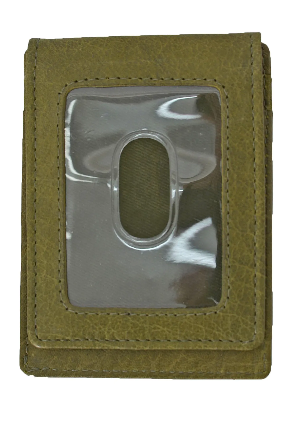 Duchamp London Olive Credit Card and ID Wallet