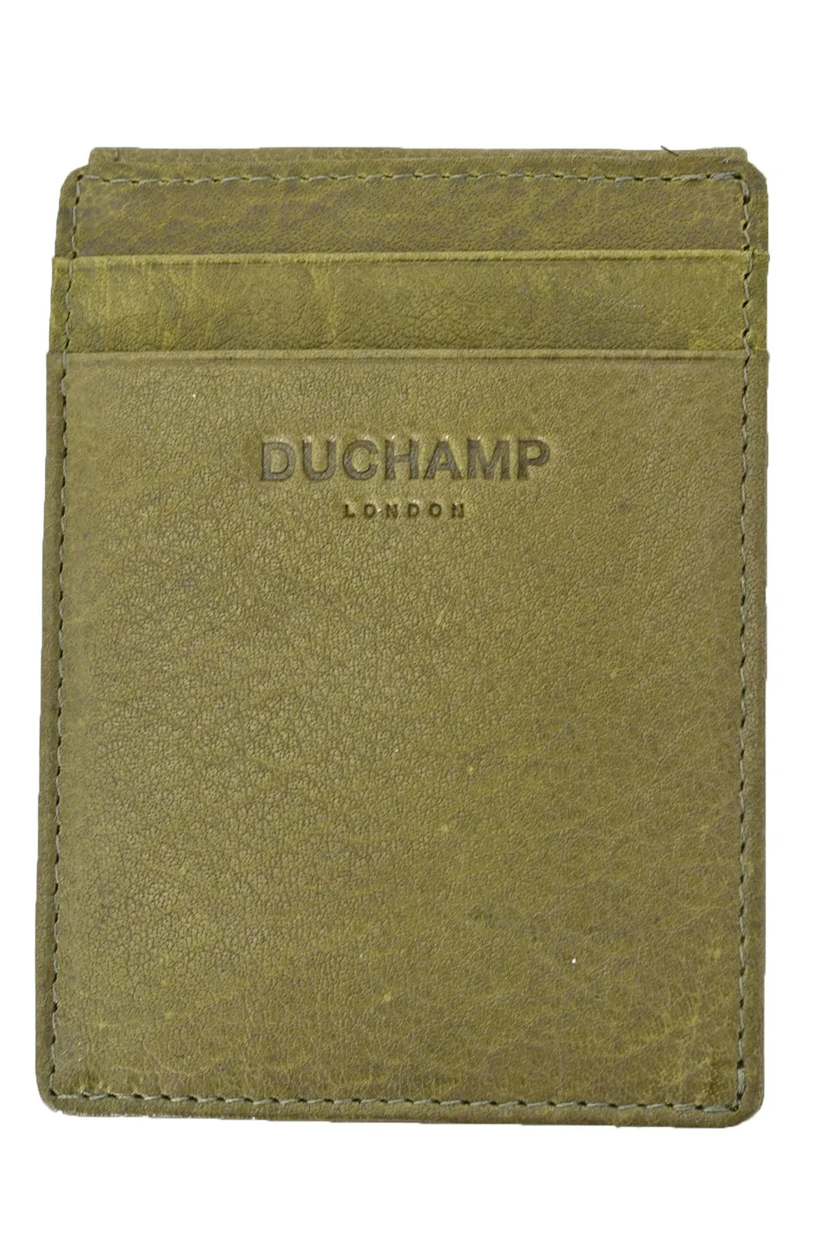 Duchamp London Olive Credit Card and ID Wallet