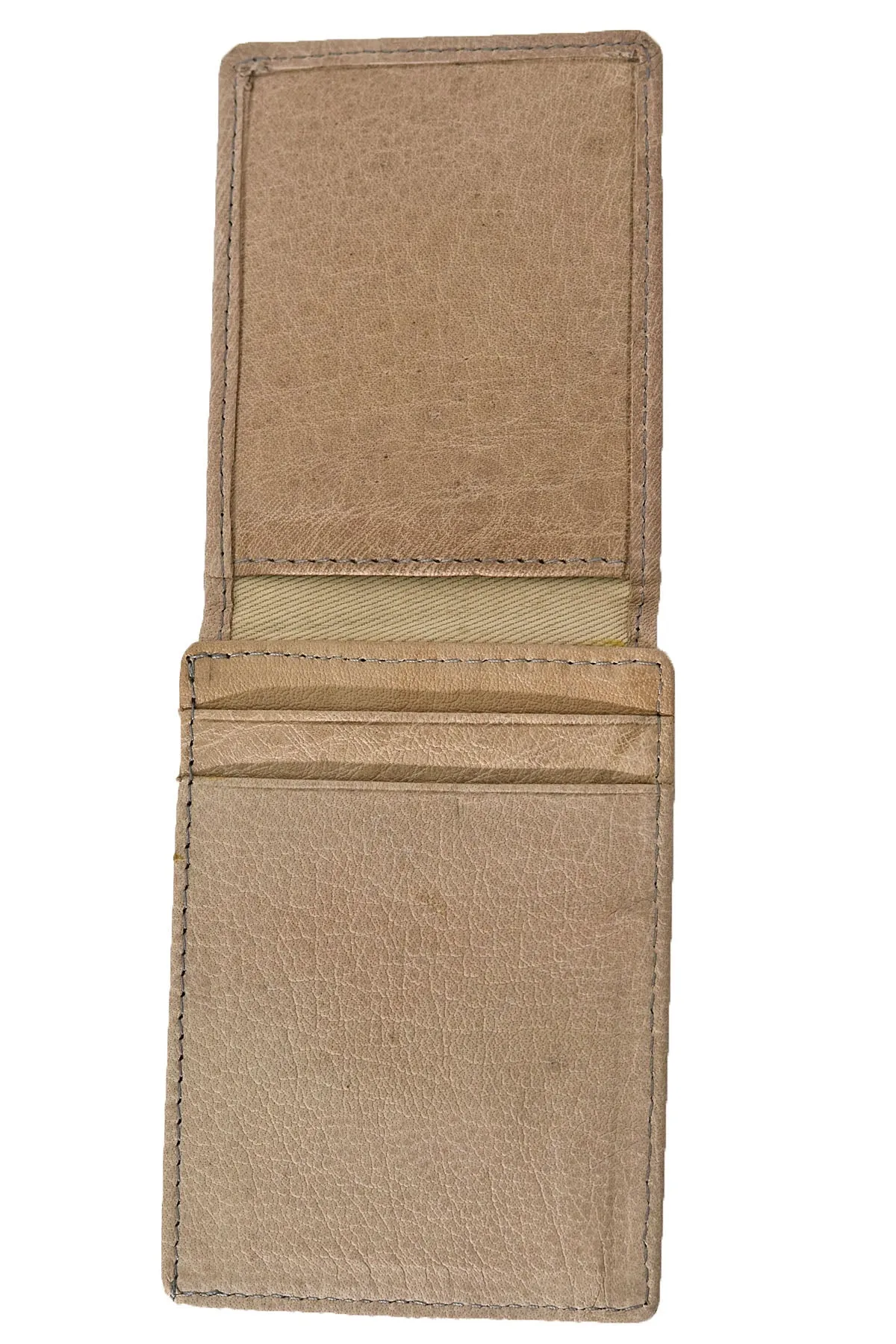 Duchamp London Tan Credit Card and ID Wallet