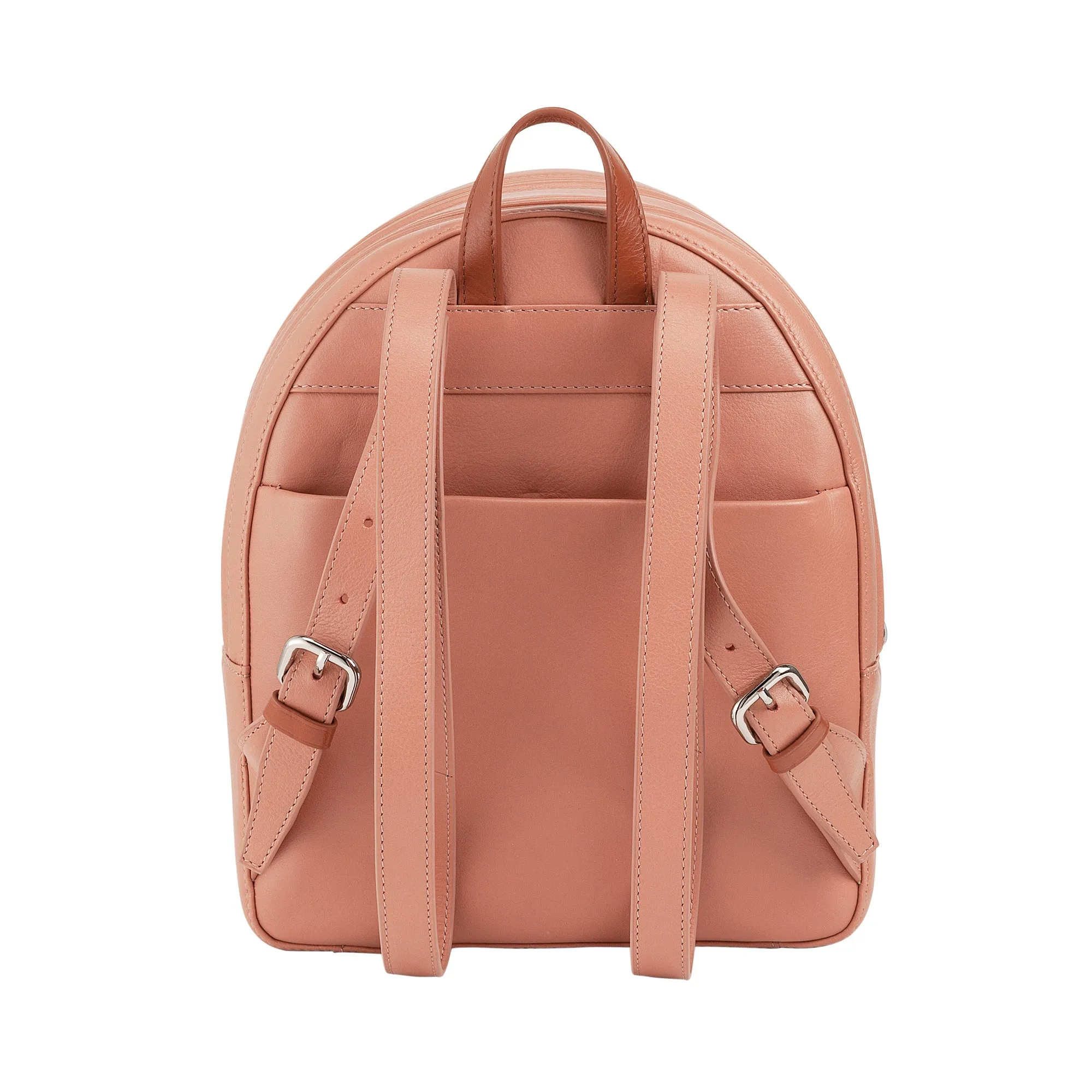 DuDu Backpack Summer Coloring Woman In Soft Leather Multicolor backpack with double zip zipper