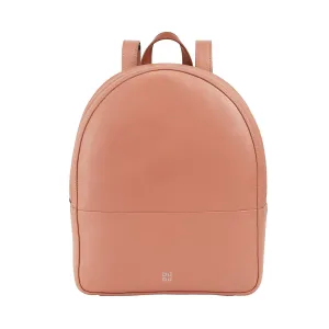 DuDu Backpack Summer Coloring Woman In Soft Leather Multicolor backpack with double zip zipper
